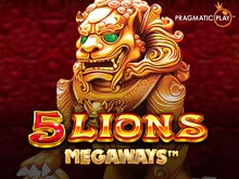 5 Lions Megaways slot by Pragmatic Play. Review, Play for money, Demo